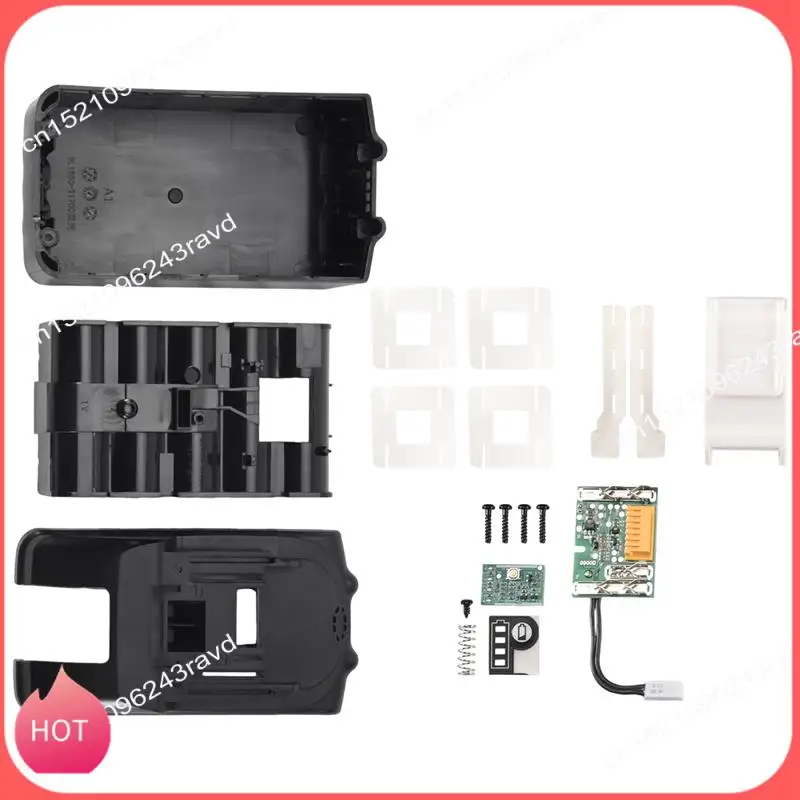 HOT-BL1830 10 × 21700 バッテリーケース PCB 充電保護回路基板シェルボックス BL1860 18V 3.0Ah 9.0Ah ハウス用