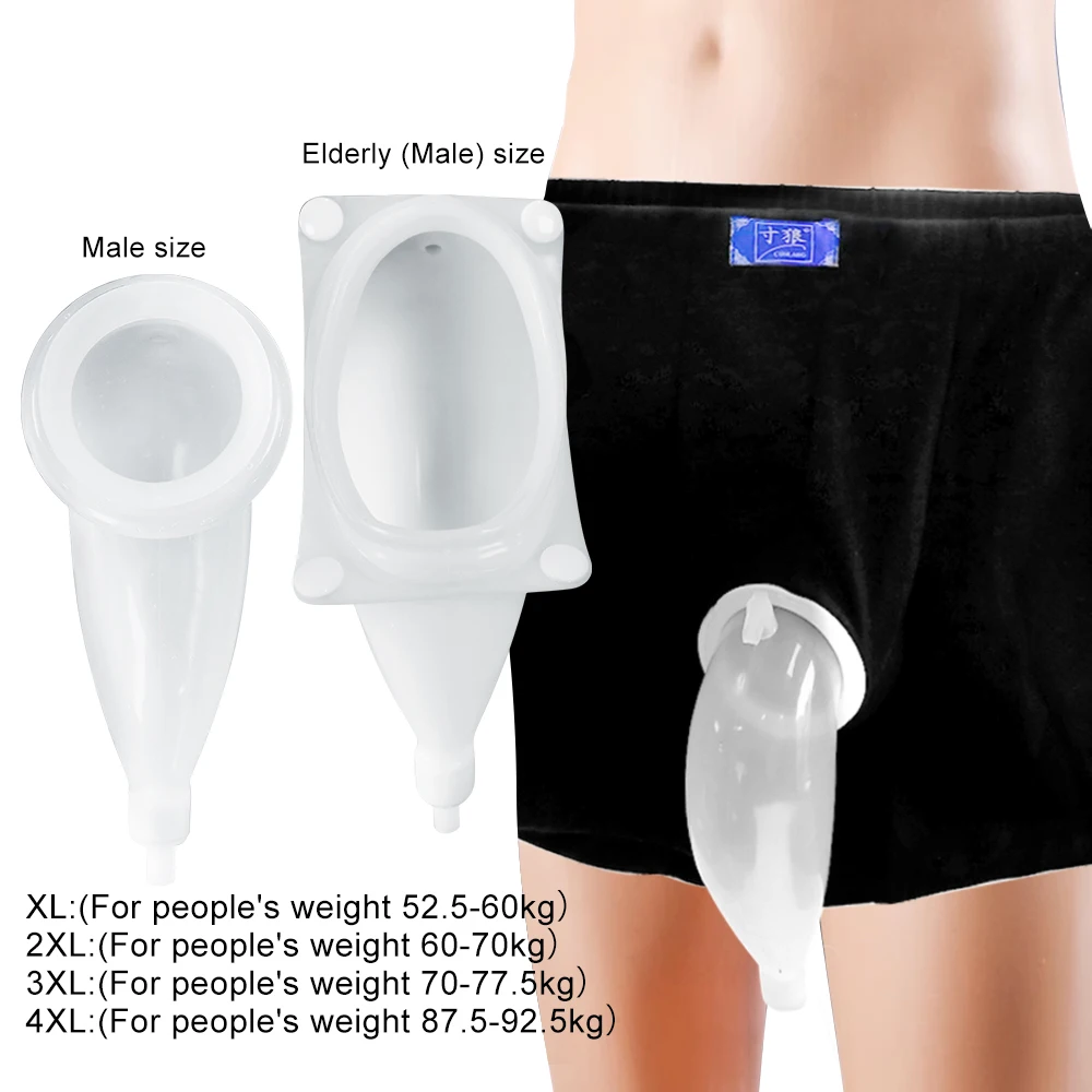 1500ML Urinary Receiver Urine Collection Bag For Men Women Elderly Standing Bedridden Urinary Incontinence Patients Daily Care