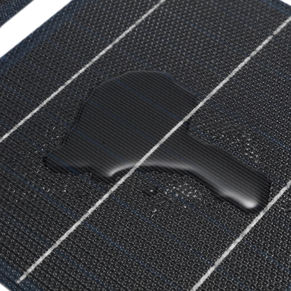 10W Solarpanel-Ladegerät mit USB-C & USB-A, ETFE Solar-Handy-Ladegerät für Camping und Backpacking, IPX6 wasserdichte faltbare Solarpanels – Detail 8