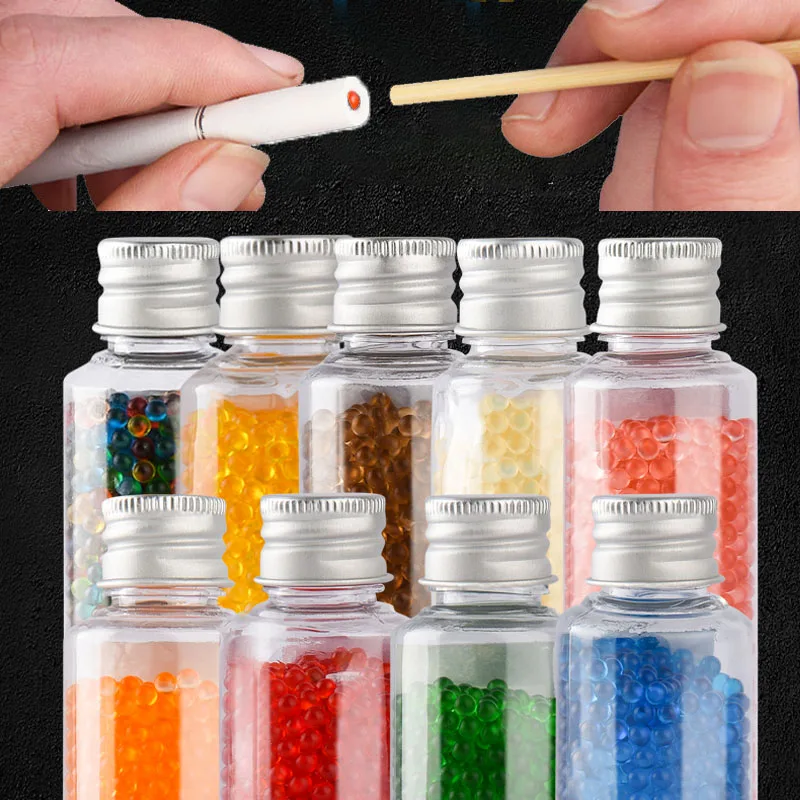 2000 قطعة شعبية DIY مزيج الفاكهة طعم السجائر انفجار الملوثات العضوية الثابتة الخرز الأسود الجليد المنثول نكهة فرشاة الكرة ل أصحاب التدخين الهدايا