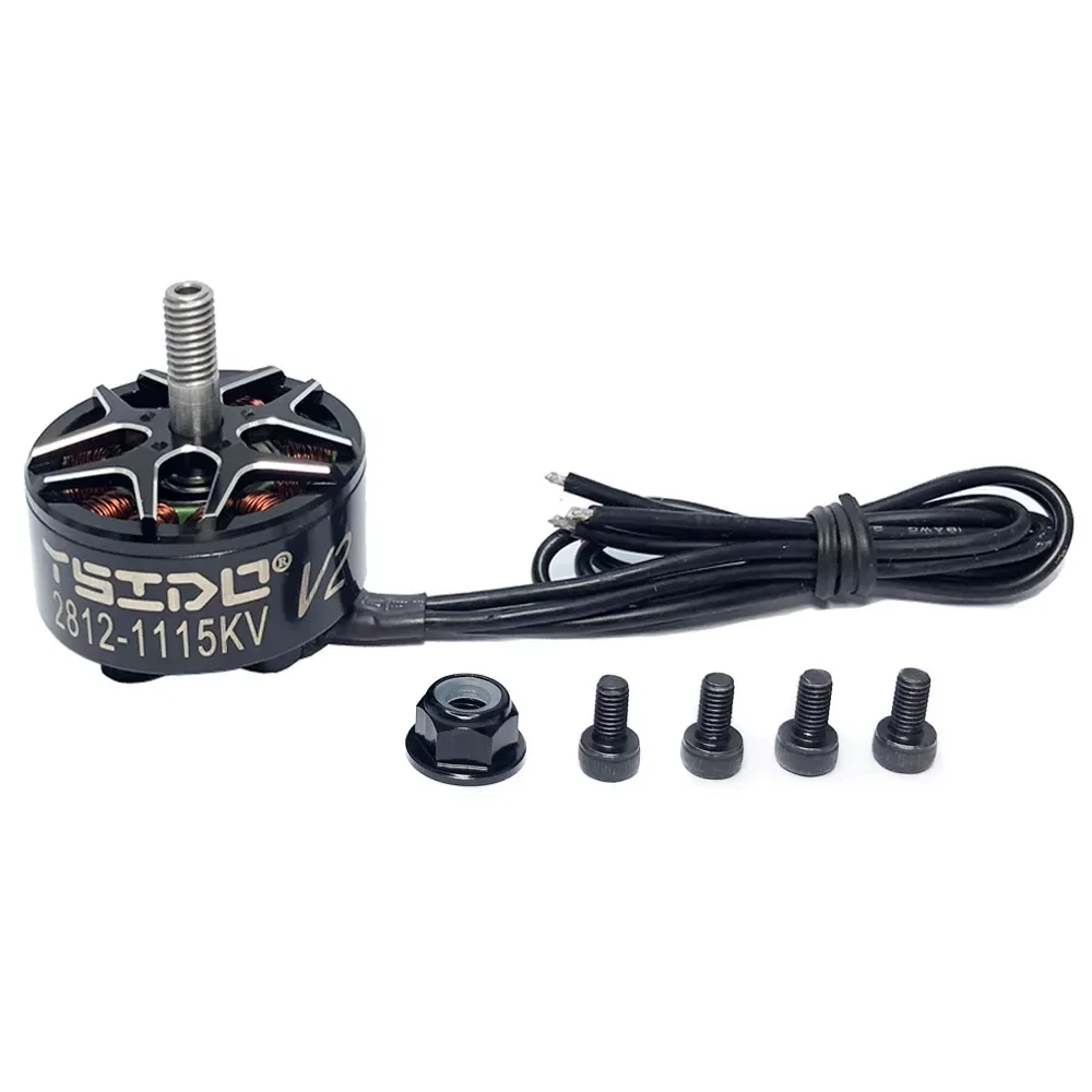 Moteur FPV 2812 V2 900KV/1115KV 3-6S sans balais pour avion Multirotor RC 7 "8" 9 "FPV pour moteur de Drones longue portée, pièces de bricolage