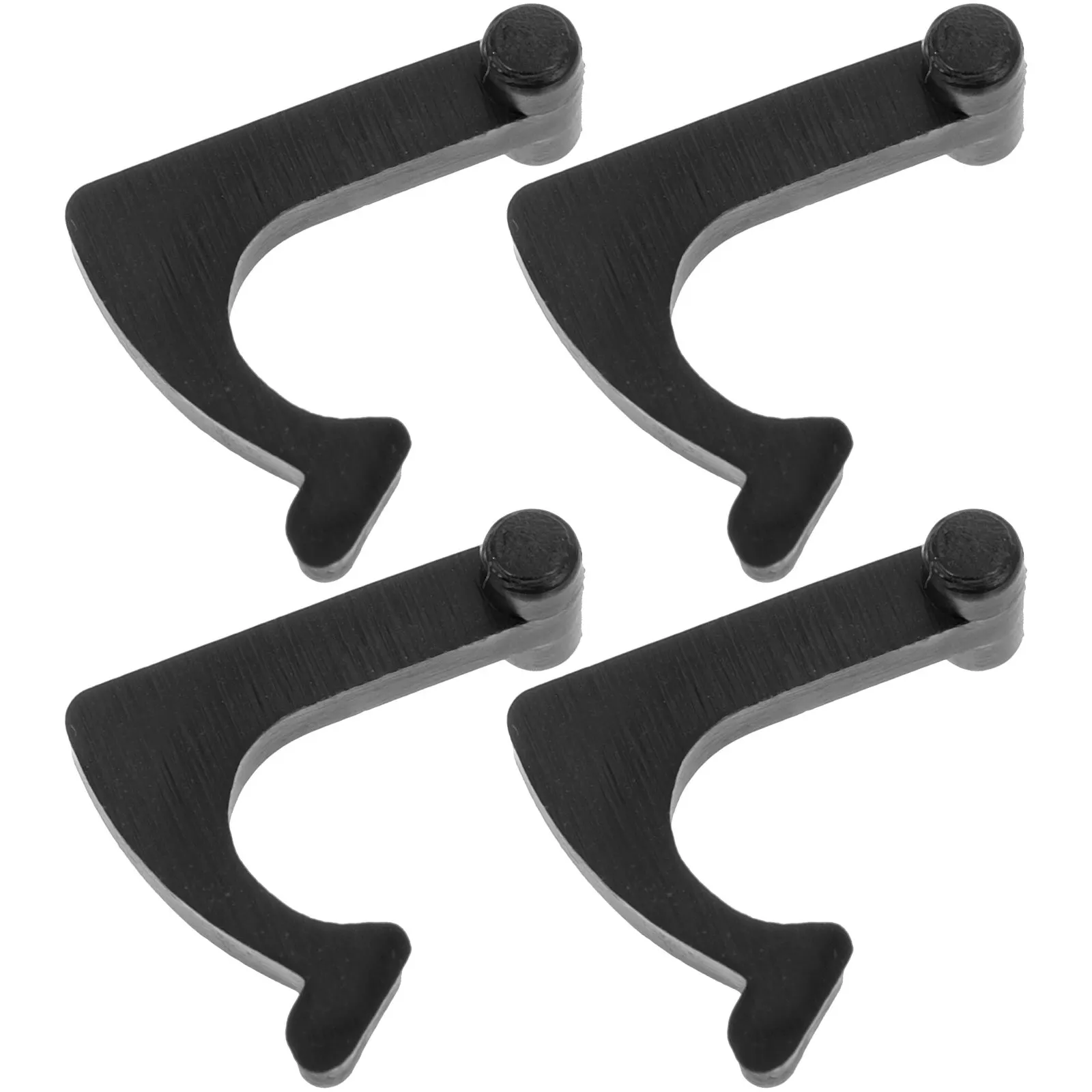 4Pcs Turntable Holder Iron Vinyl Record Player Arm Fixer Easy Installation Stable Tonearm Support Compatible All Record Players