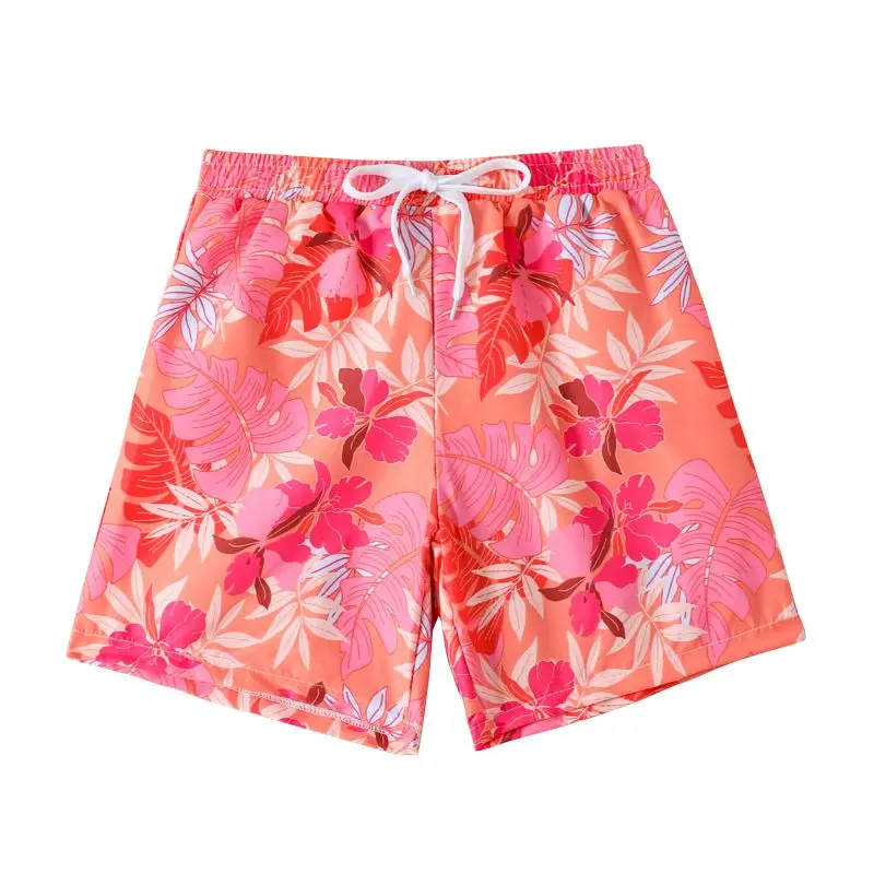 Children Boys Swimwear Fashion Floral Casual Outdoor Beach Trunks