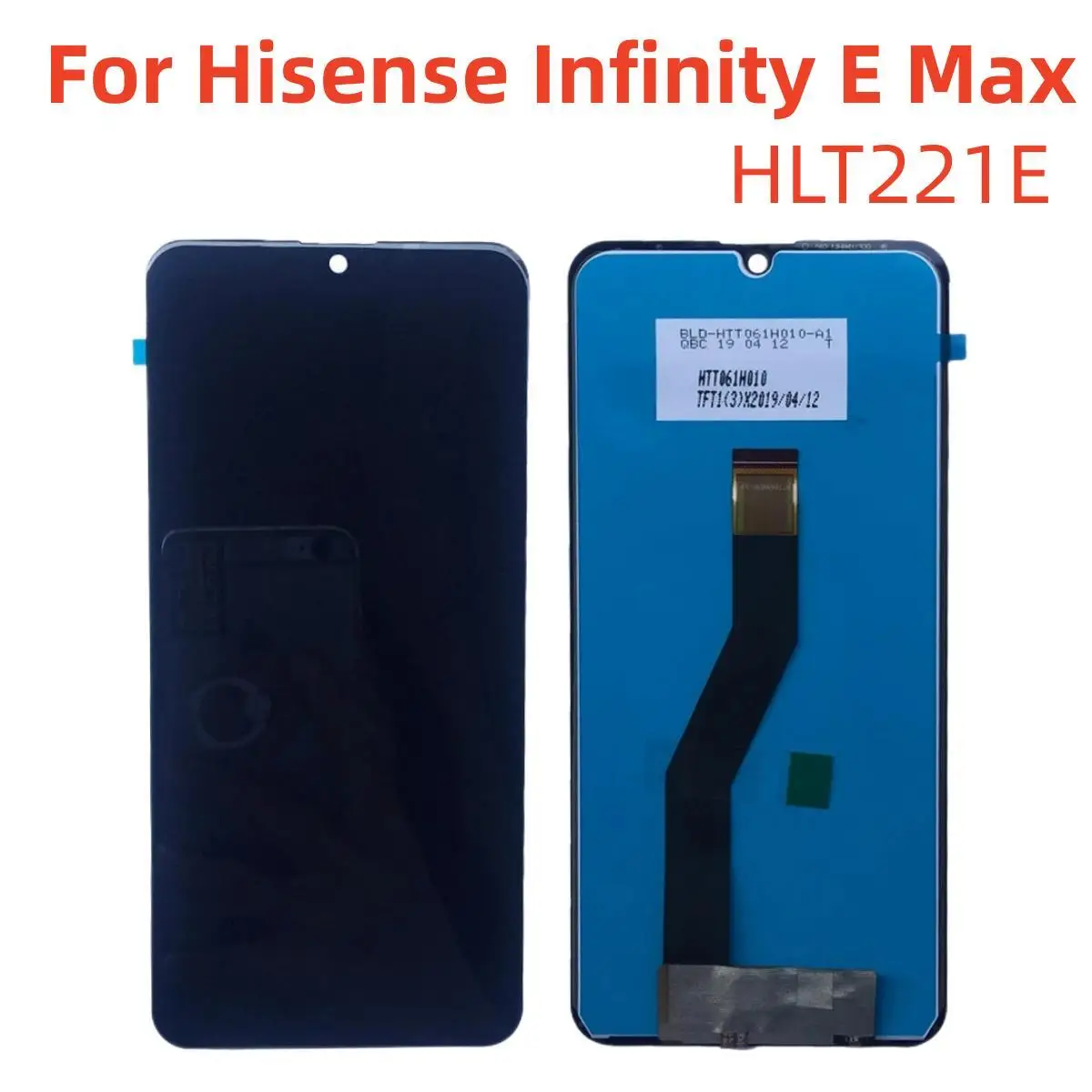 

Mobile LCD Display For Hisense Infinity E Max HLT221E LCD Display With Touch Screen Digitizer Assembly With Tools 3M Sticker