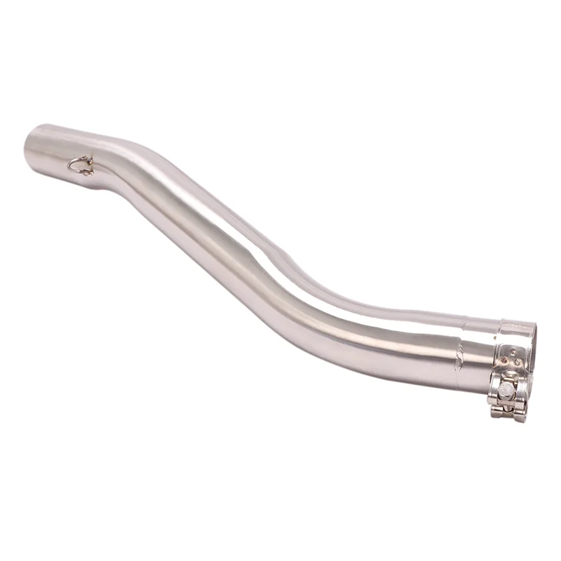Slip On For Honda CBR600 F4i 2001-2007 Motorcycle Exhaust System 51MM Middle Link Pipe Muffler Stainless Steel