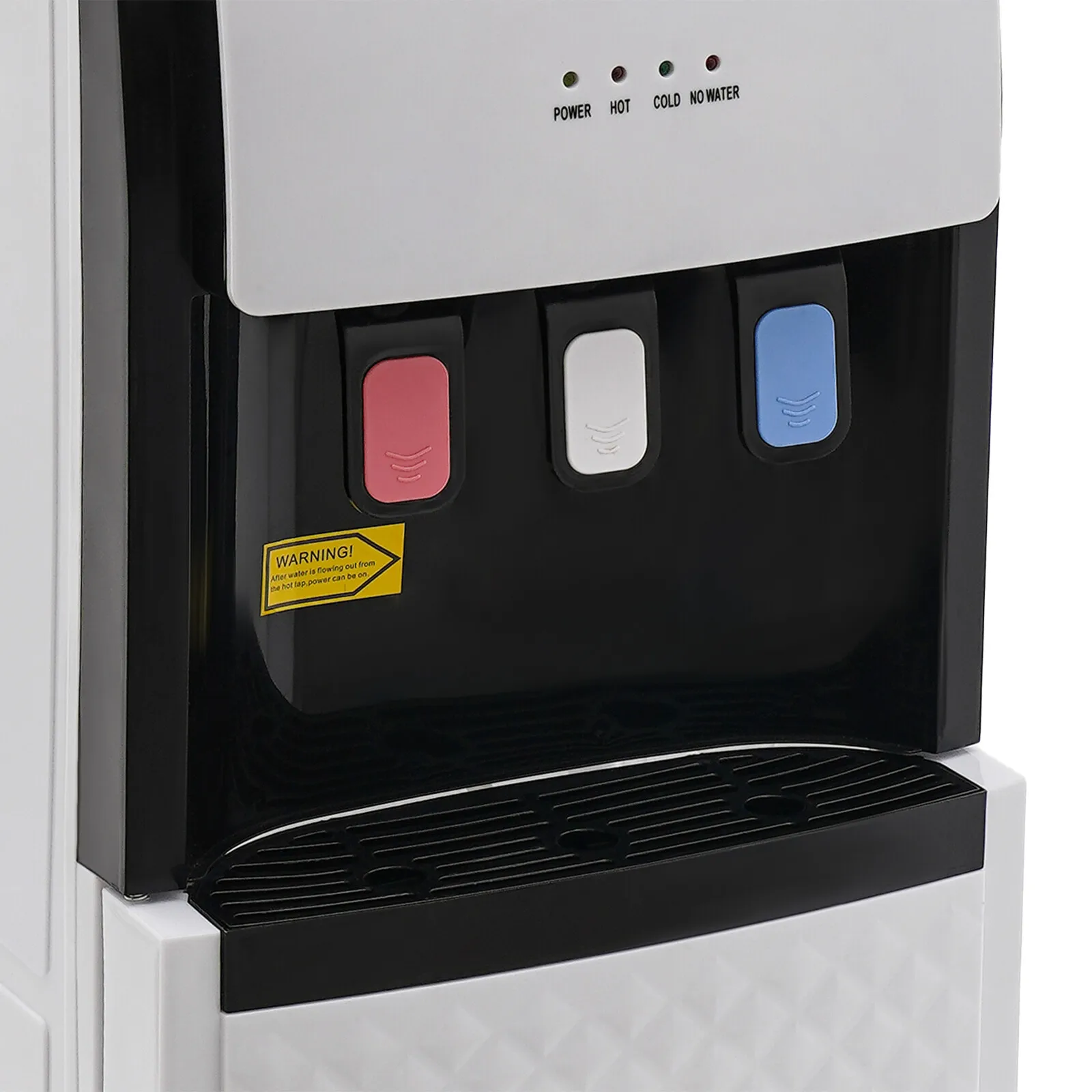 Water Dispenser Bottom Loading Water Cooler for 5 Gal Bottles w/Indicator Lights