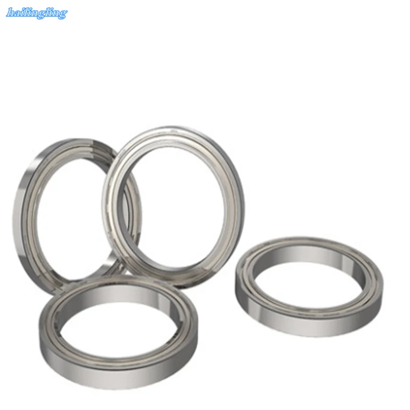 4/6pcs 6800 6801 6802 6803 6804 6805 6806 2RS RS ZZ 2Z Rubber Sealed Steel Cover Deep Groove Ball Bearing Miniature Bearing