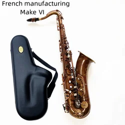 Custom Saxophone High Quality Tenor Saxophone Instruments Antique copper simulation Brass With mouthpiece