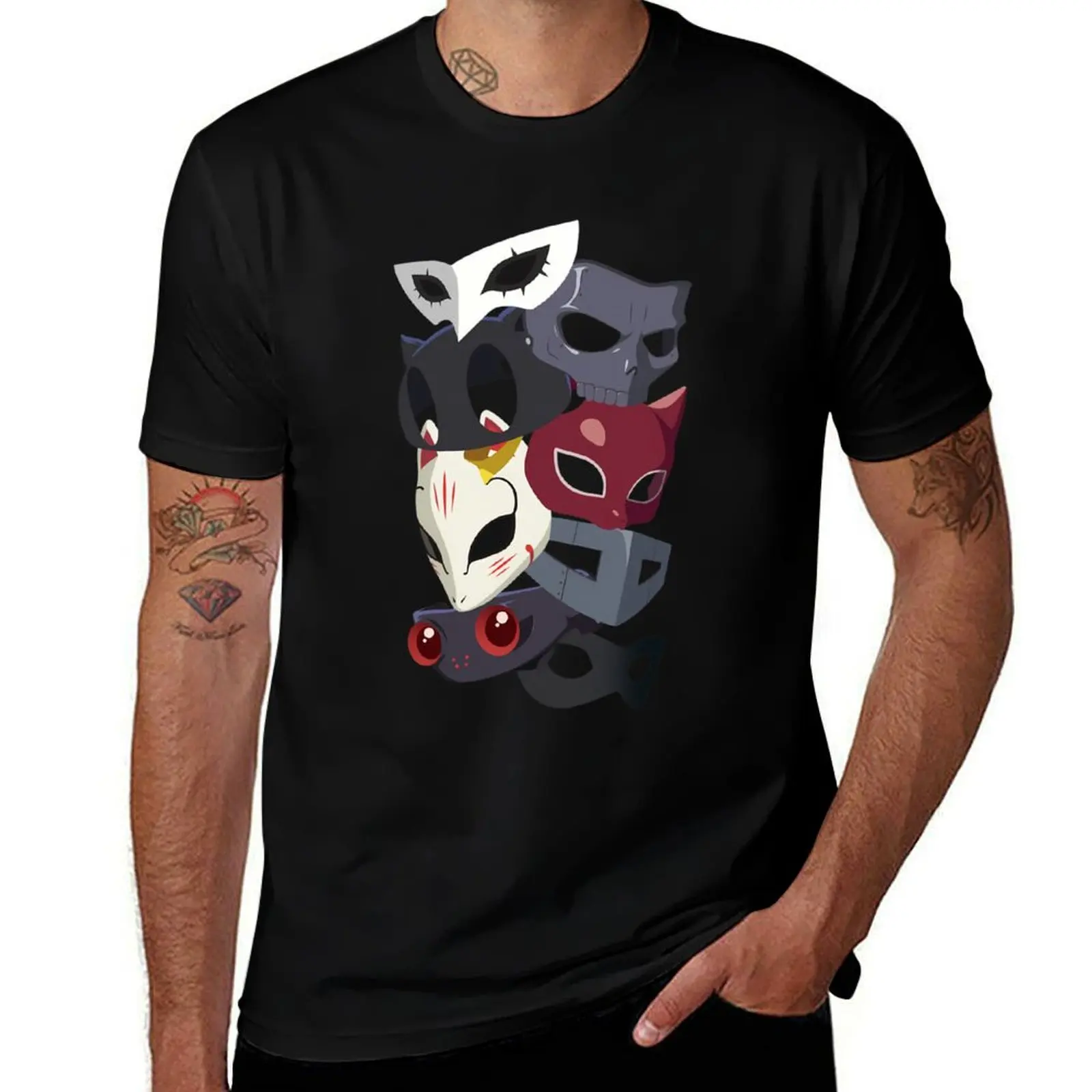 Thieves Masks T-Shirt cotton tshirt 100% t shirts for man pack cotton man t shirt cotton T-Shirt