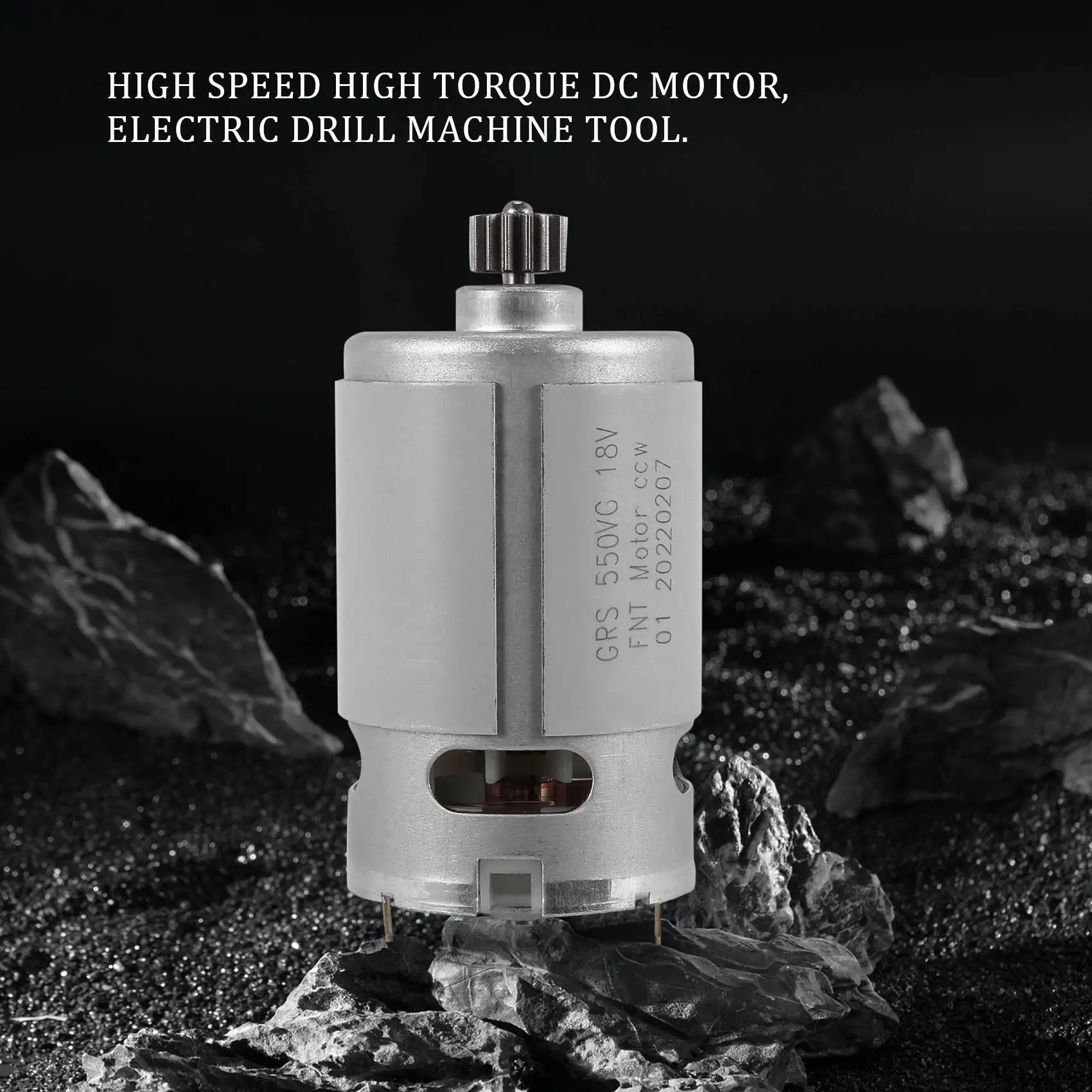 

SNNE-rGRS550VC 14 Teeth DC Motor 21500-29000RPM Lithium Drill Motor DC 18V for Rechargeable Electric Saw