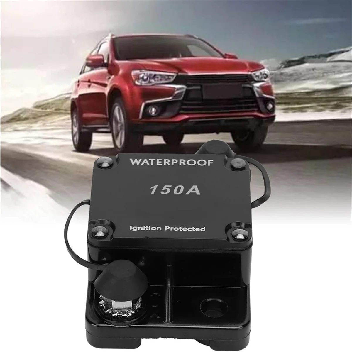 Retail! HT-608 Circuit Breaker Waterproof Automatic Switch Auto Reset Holder Inverter Overload DC12-24V 60A