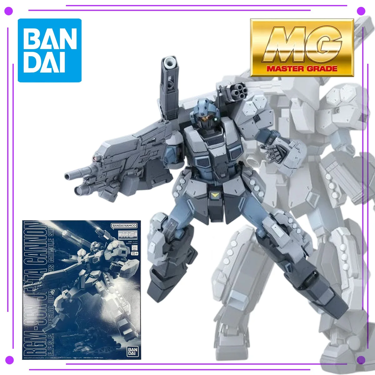 

BANDAI SPIRITS MG 1/100 RGM-96X Jesta Cannon Mobile Suit Gundam Bandai Limited Action Figure Model Kit Collectible Gift