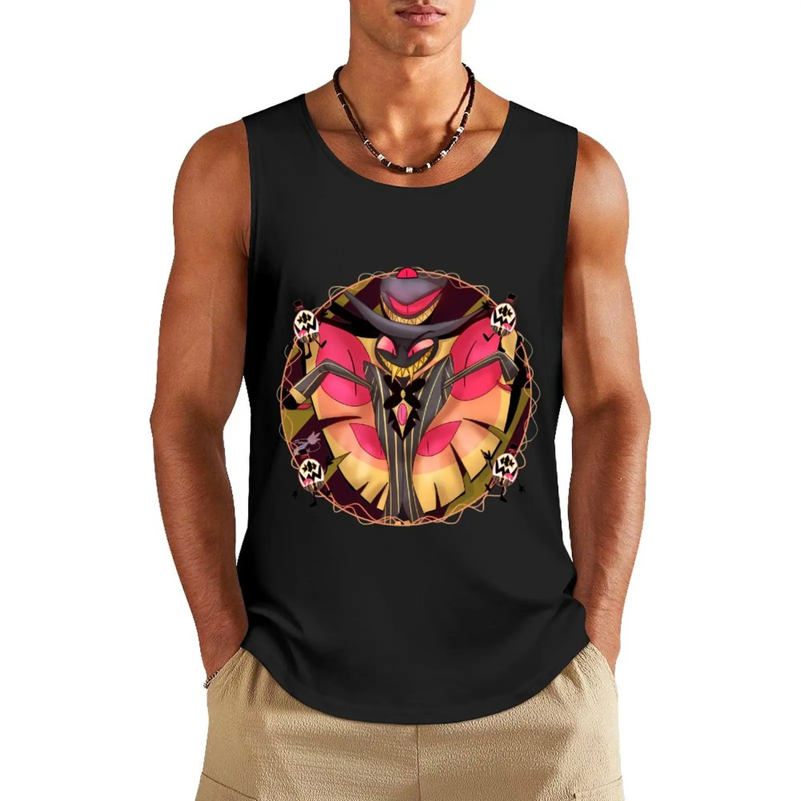 

Circle Sir Pentious Tank Top Sports clothing sports suits gym Men's t-shirts