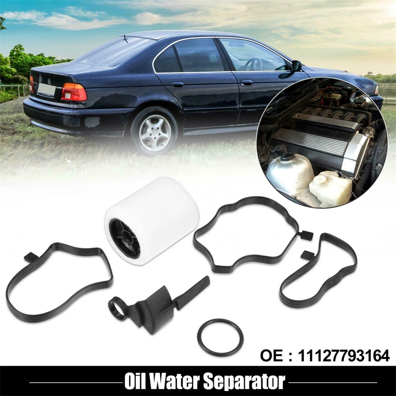 Crank case Oil Breather Separator Filter For BMW E46 E39 E53 11127793164 Vehicle Crankcase Oil Water Separator Kit