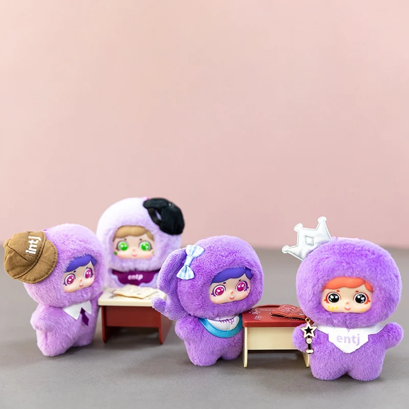 ตุ๊กตาซีรีส์ Sixteen Personalities ขนาด 11 ซม. สไตล์เทรนดี้ กล่องสีสันสดใส น่ารัก ใช้ตกแต่งกระเป๋า รถยนต์ ของเล่นสะสม อนิเมะ ของขวัญวันเกิด