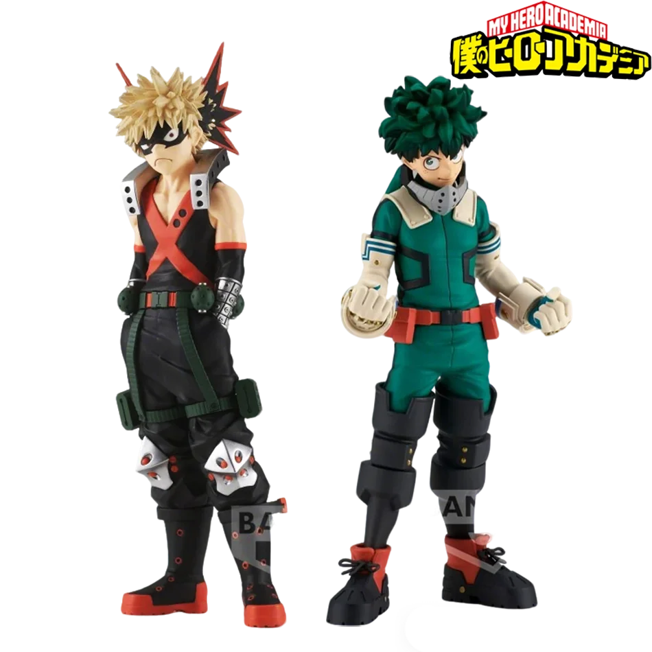 

New My Hero Academia Anime Figure Bakugou Katsuki Midoriya Izuku Pvc 17cm Action Figures Anime Character Gift Collection Series