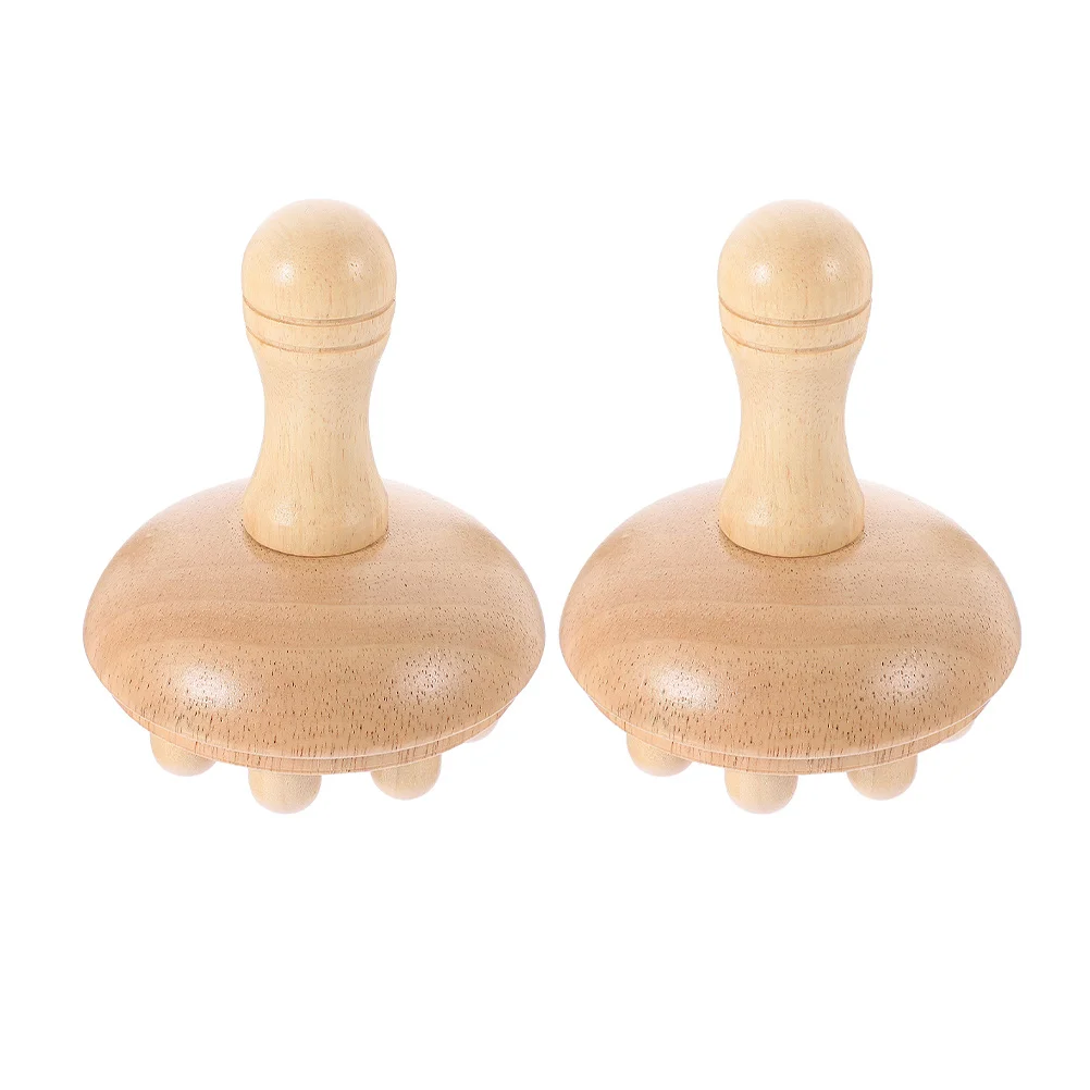 

2Pcs Scalp Massage Comb Wooden Wide Tooth Hair Care Detangler Smooth Lightweight Portable for Home Travel Scalp Blood