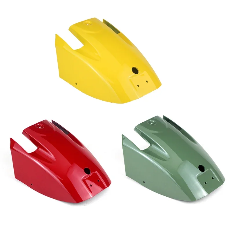 Applicable to Honda Cub CC110 motorcycle modified short tail fender license plate frame non-destructive installation tail light