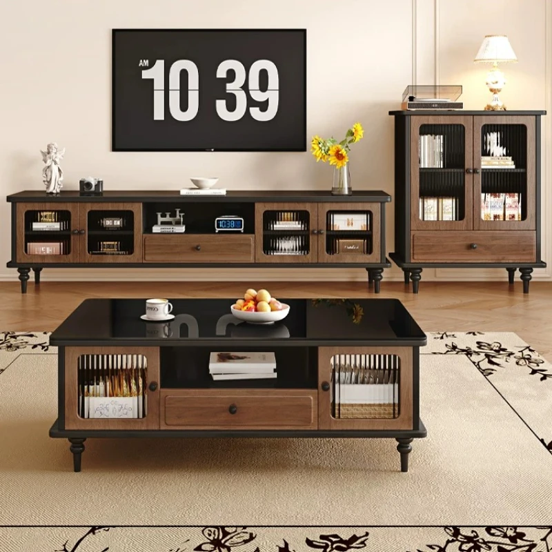 Retro Living Room Tv Stands Modern Luxury Mid Century Designer Tv Stands Universal Aesthetic Suporte Para Tv Trendy Furniture