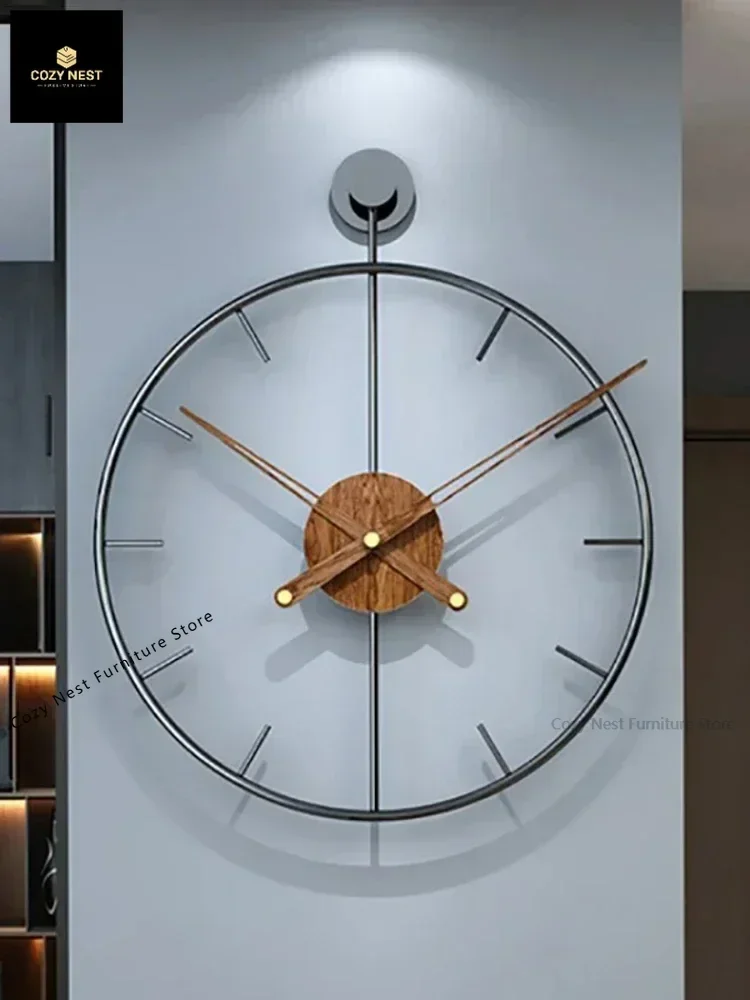 Large 3d Wall Clock Art Luxury Metal Watches Wall Clocks Silent Bedroom Home Design Living Room Modern Home Decoration Gift