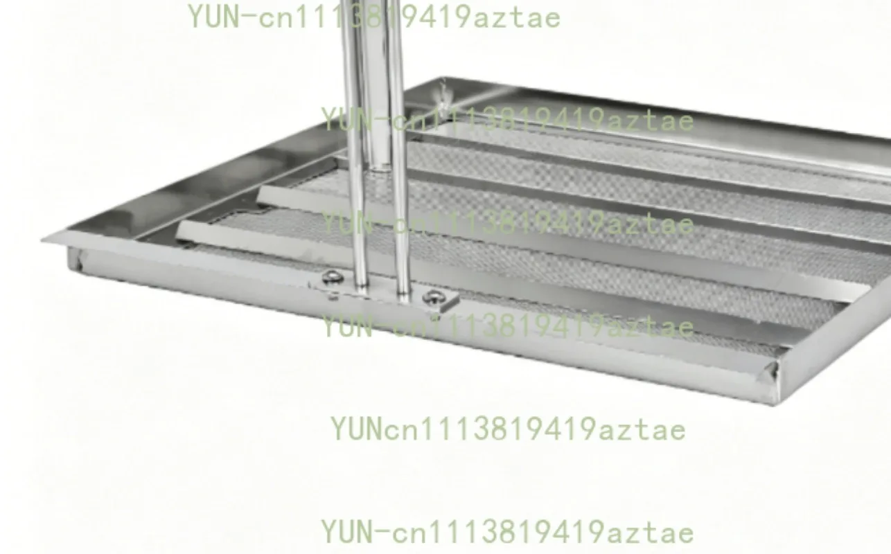 304 Stainless Steel Commercial Fryer Filter Screen, 13.75 × 13.75 Inch Deep Fryer Oil Filter Mesh