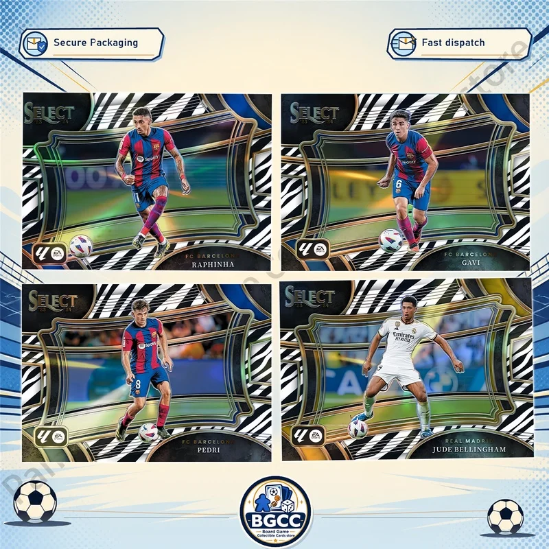 DIY Panini Homemade Football signature collection card FIFA World Cup Harvey Guerra Mbappe Messi Ronaldo Yamal Zebra series