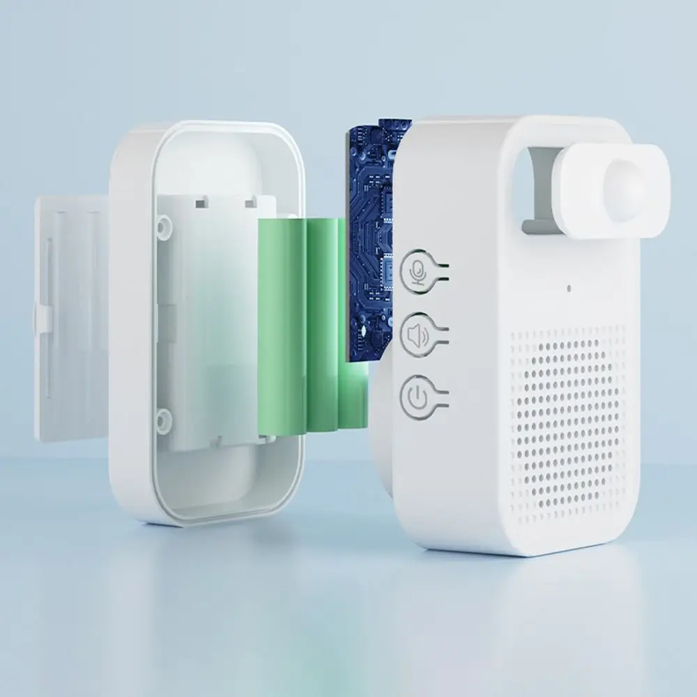 New Wireless Smart Doorbell Waterproof Voice Announcement Access Alarm Alarm System Store Entrance Welcome Doorbell