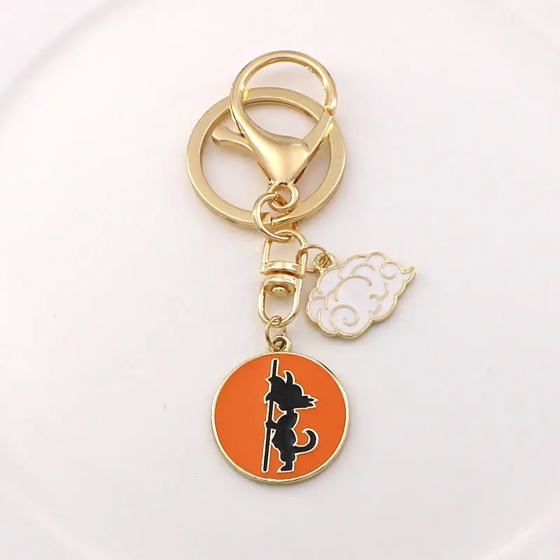 لعبة دراغون بول سون جوكو فيلم البضائع التلفزيونية شخصية الإبداعية المفاتيح عالية القيمة مكافحة خسر ملحق معدني للأزواج #5