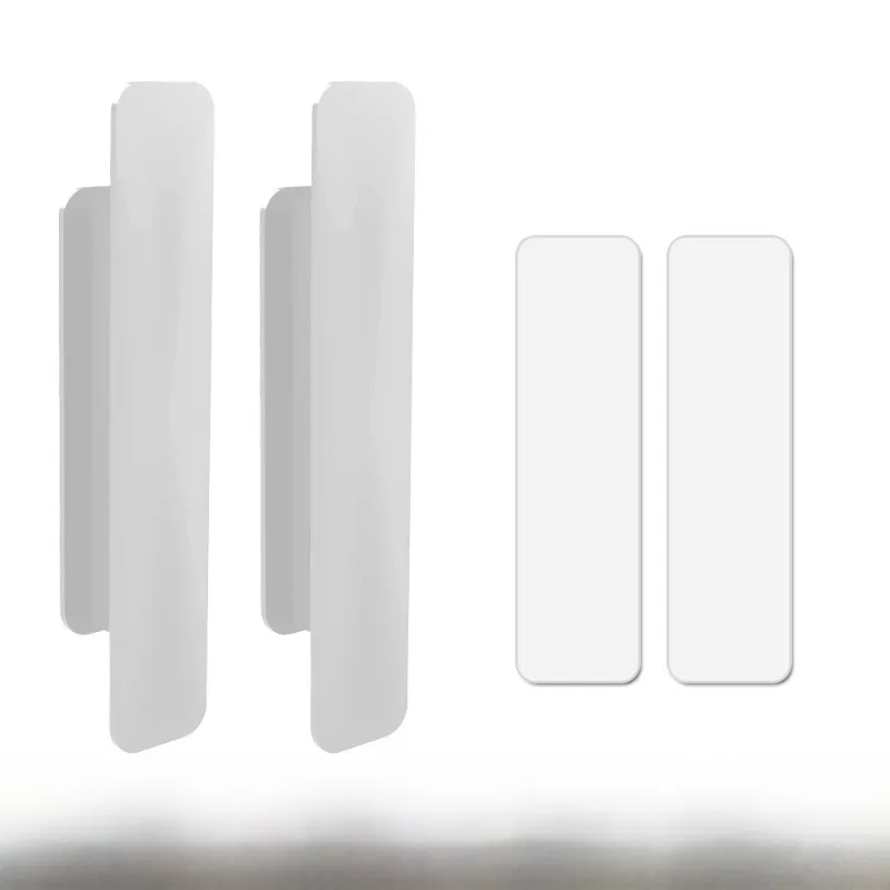 NO‑DRILL Self‑Adhesive Cabinet Drawer Pull Handles Auxiliary Grip for Sliding Door Window Balcony Kitchen Storage
