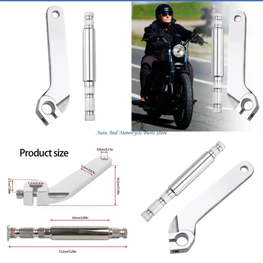 P9FD Accuracy Machined Gear Shifts Lever Bushing Set Strong for Bike Motorcycles
