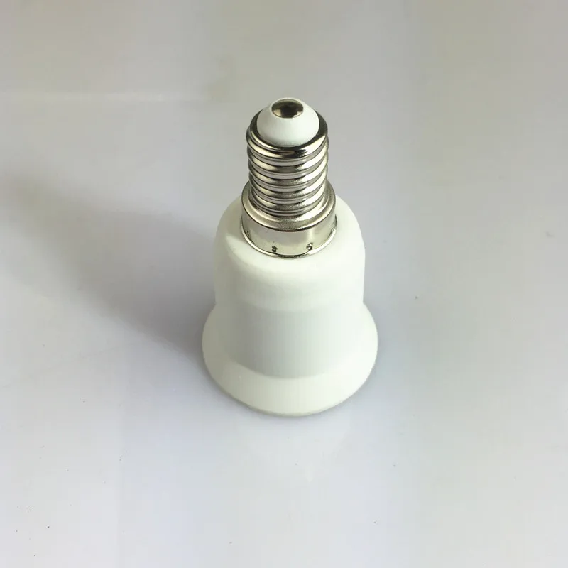 E14 to E27 E26 Lamp Base Converter Adapter LED Light Bulb sockets Holder Converter PBT Flame Retardant Fireproof Material