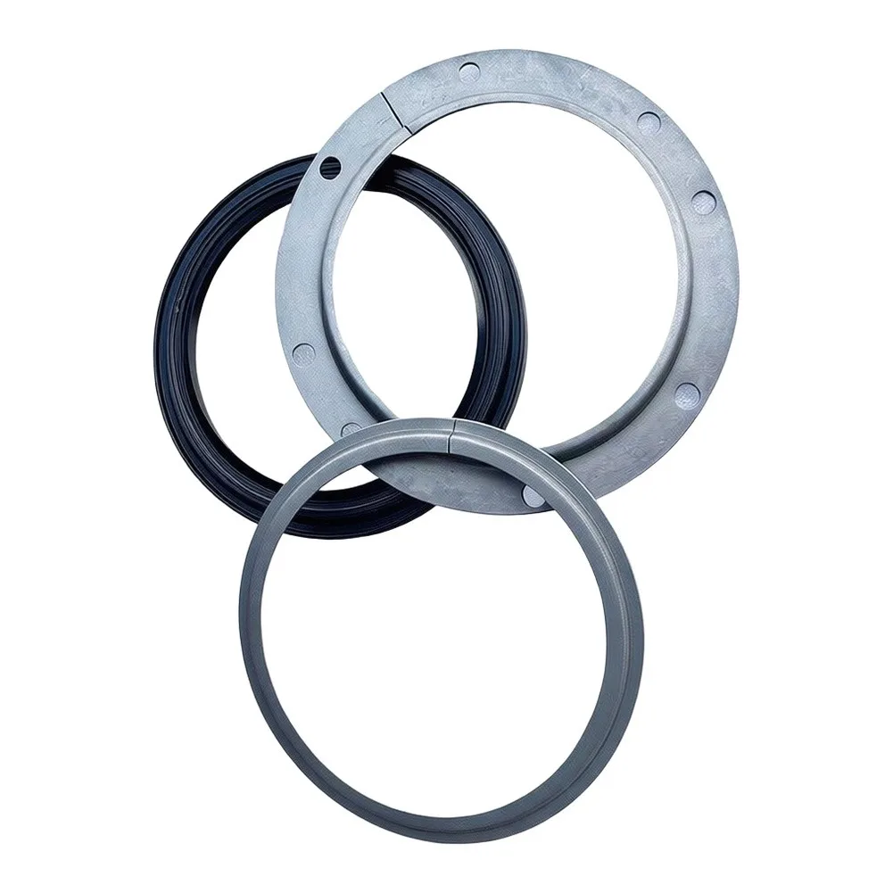 For Off-road Driving Steering Knuckle Seal Kit Replacement Oil Seal Kit Oil Seal Repair Kit Black Silver High Durability