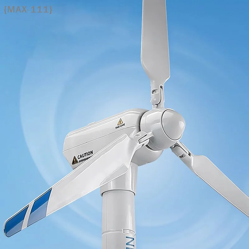 【F2-MAX111】1 Set Wind Turbine Model Large Wind Turbine Model Simulation Windmill Toy Science Kit Children's Toys