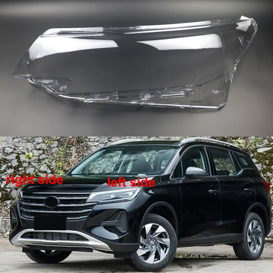 

For Trumpchi GS4 2020 2021 Front Headlight Cover Shade Headlamp Shell Lampshade Lens Replace Original Lampshade Plexiglass