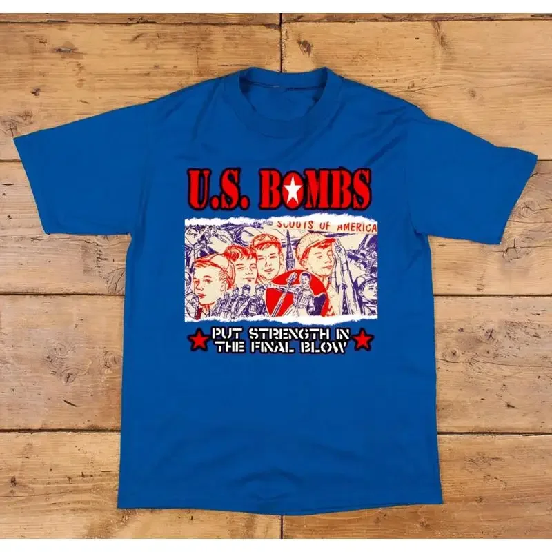 NEW US s Put Strength in Final Blow Blue All Size T Shirt