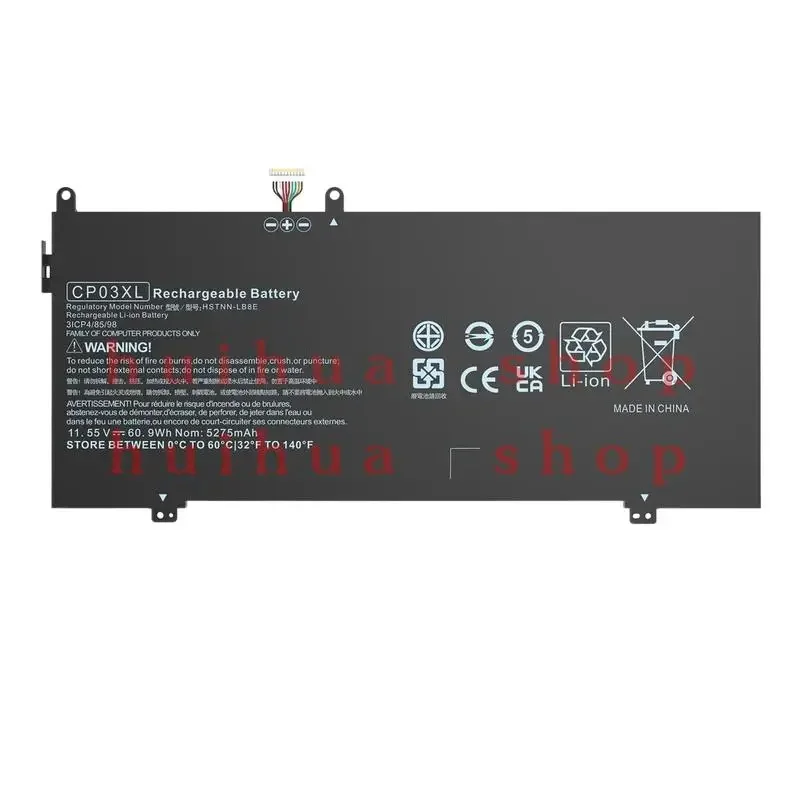 CP03XL. 929072 -855 Battery For HP Spectre 13 X360 13-ae000 13-ae013dx 13-ae011dx zm