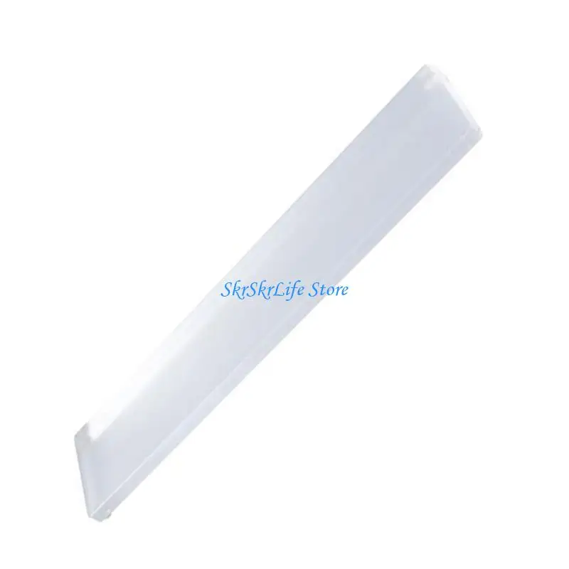 E65E Wrist Rest Acrylic Keyboard Support, Transparent Hand Rest Enhances Typing