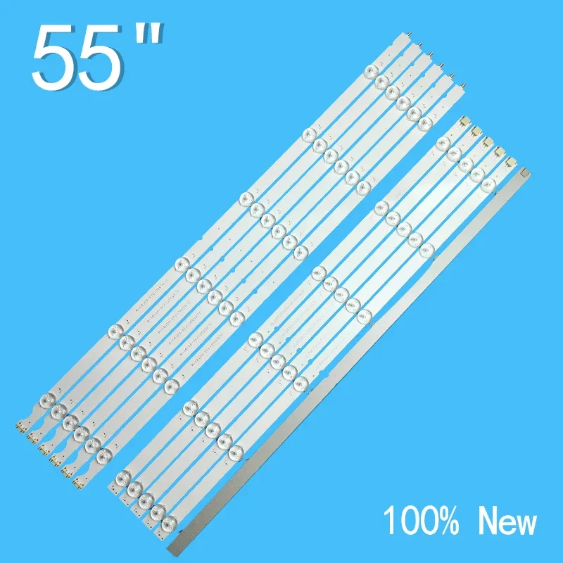 LED Backlight strip For 55UK6100PTA 55UJ632 55UJ630Y 55UJ634V 55UJ634V-ZD JL.D550C1235-001BS-M