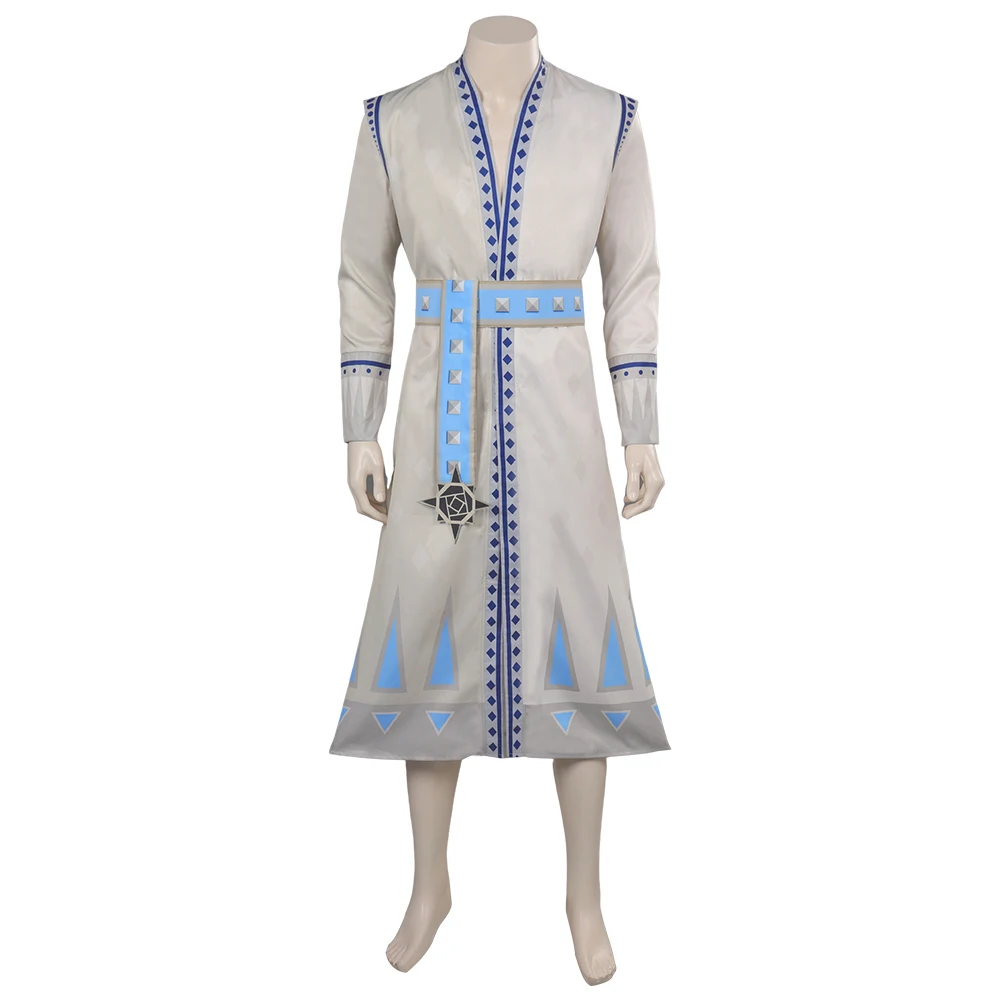 King Cos Magnifico Wish Cosplay Costume Coat Belt Cloak Suit Adult Female Male Halloween Amaya Asha Disguise RolePlay Dress Suit