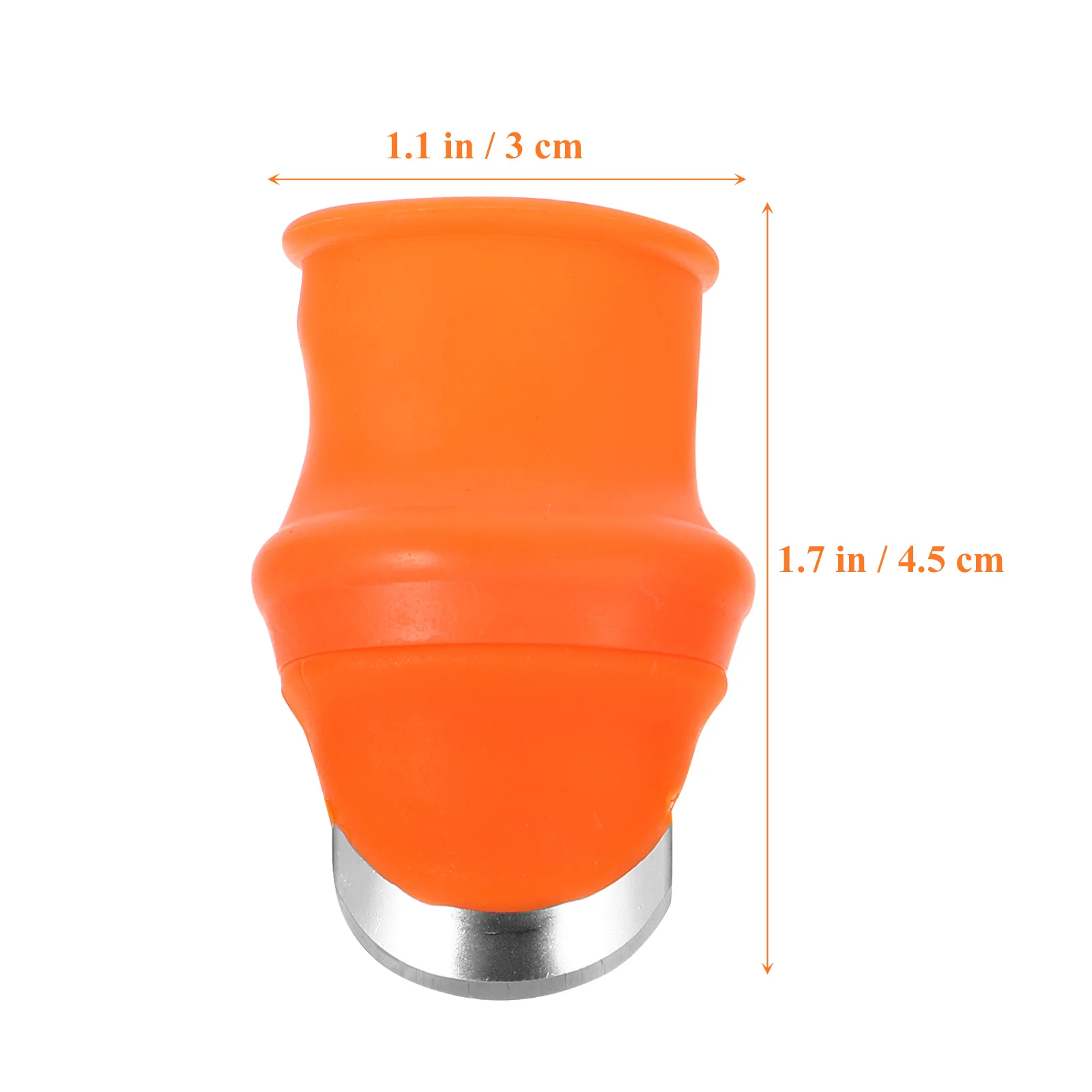 1pc Giardino Silicone Pollice Coltello Strumento di Raccolta Potatura Rami Raccolta di Frutta Guanti da Giardinaggio Design ad Arco Durevole Risparmio di Lavoro