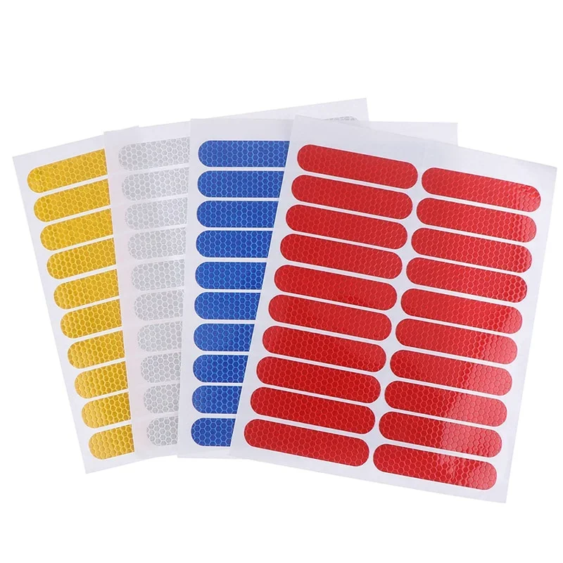 1X Reflectante Car Stickers Electric Scooter Body Reflective Stickers Accessories Exterior Styling Mouldings