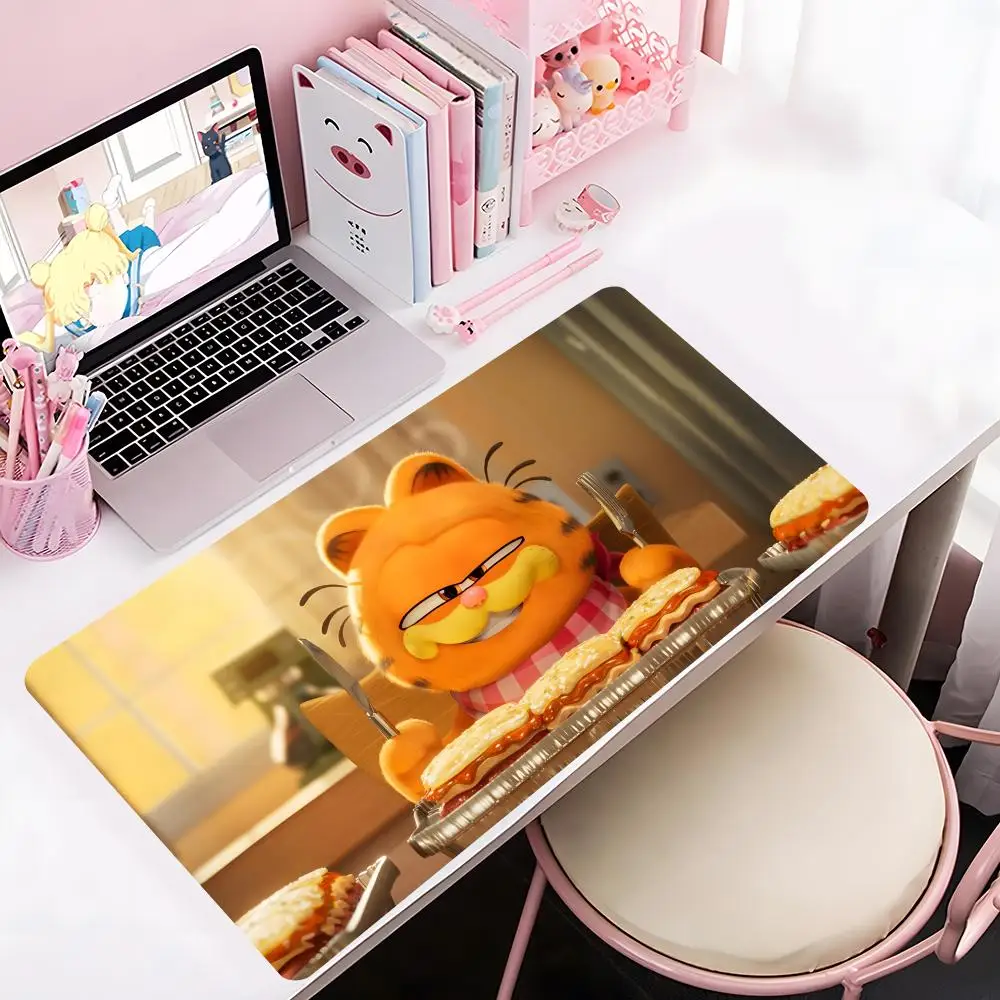 Anime G-Garfield Mouse Pad Mousepad Large Gaming LockEdge Thickened Computer Keyboard Table Desk Mat
