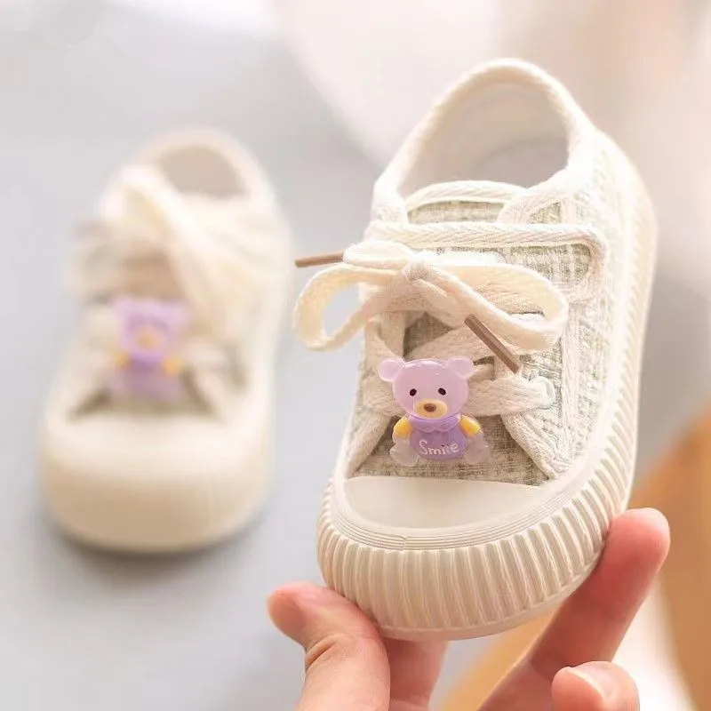 Children Shoes New Baby Shoes Anti slip Girl Canvas Shoe Fashion Girl Casual Shoe Breathable Boy Shoe Versatile Boy Board Shoes
