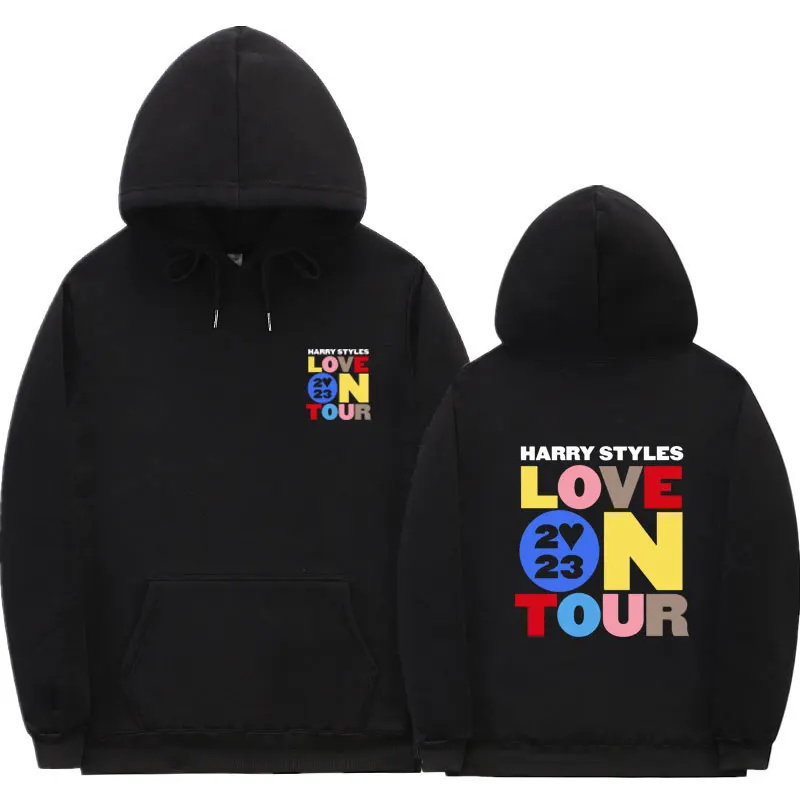 

2023 Love On Tour Concert Men's Hoodies Streetwear Harajuku Oversized Hoodie Unisex Sweat Clothes Long Sleeve Hooded Sweatshirts