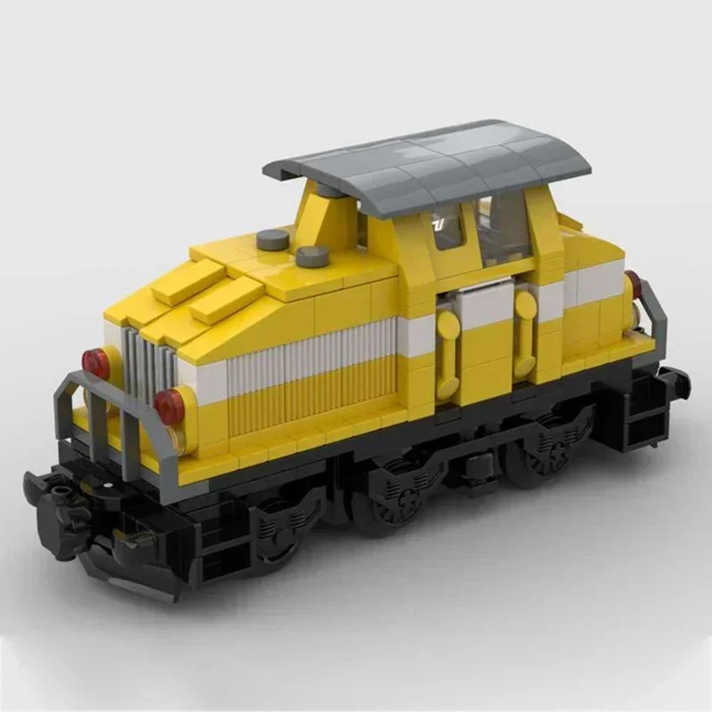 Modèle de Train urbain Moc briques de construction DHG 500 C technologie de locomotive blocs modulaires cadeaux jouets de noël ensembles de bricolage assemblage