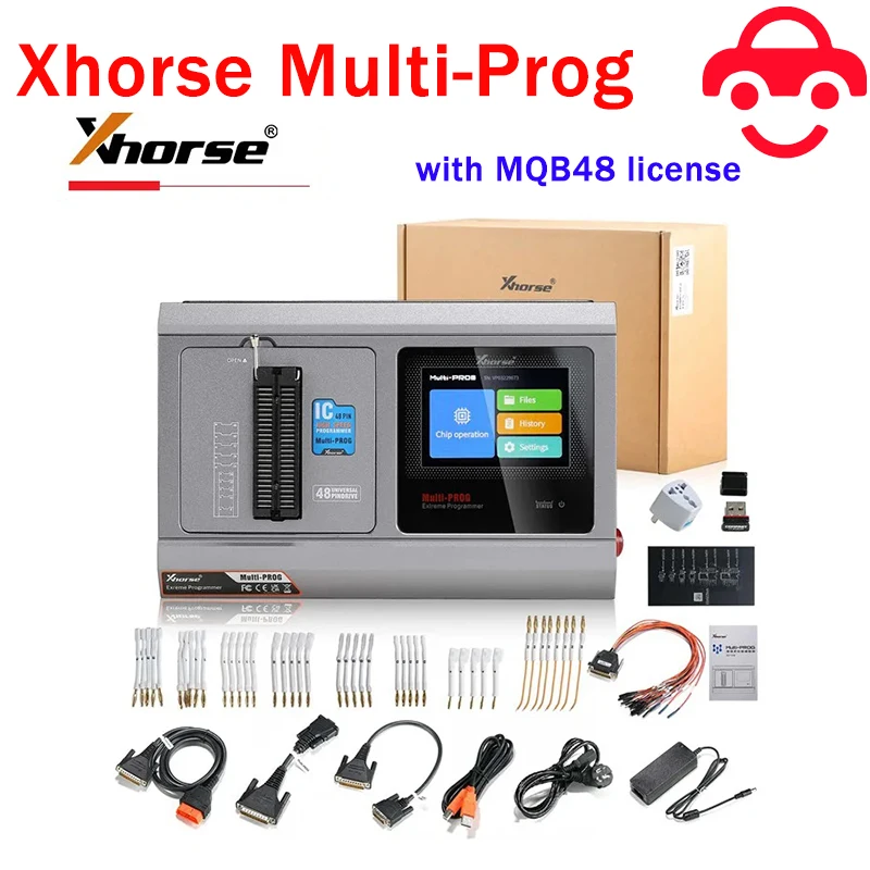 Xhorse Multi-Prog Multi Prog ECU TCU Programmer Update of VVDI Prog with Free MQB48 License Supports Batch Programming of Chips