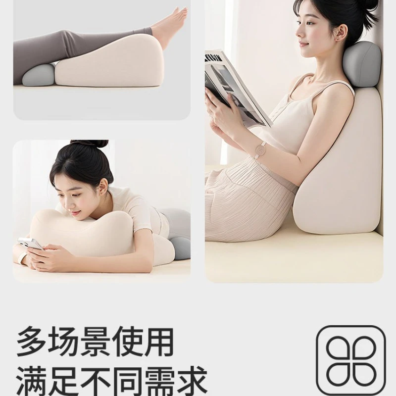Premium Leg Elevation Cushion for Varicose Veins, Maternity Foot Rest Pad, Decompression Support Pillow, Bed Sleeping Aid.