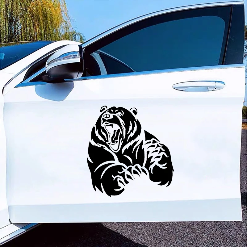 

22011# Creative Car Sticker Angry Bear Bumper Windshield Auto Decal Decoration Exquisite Waterproof