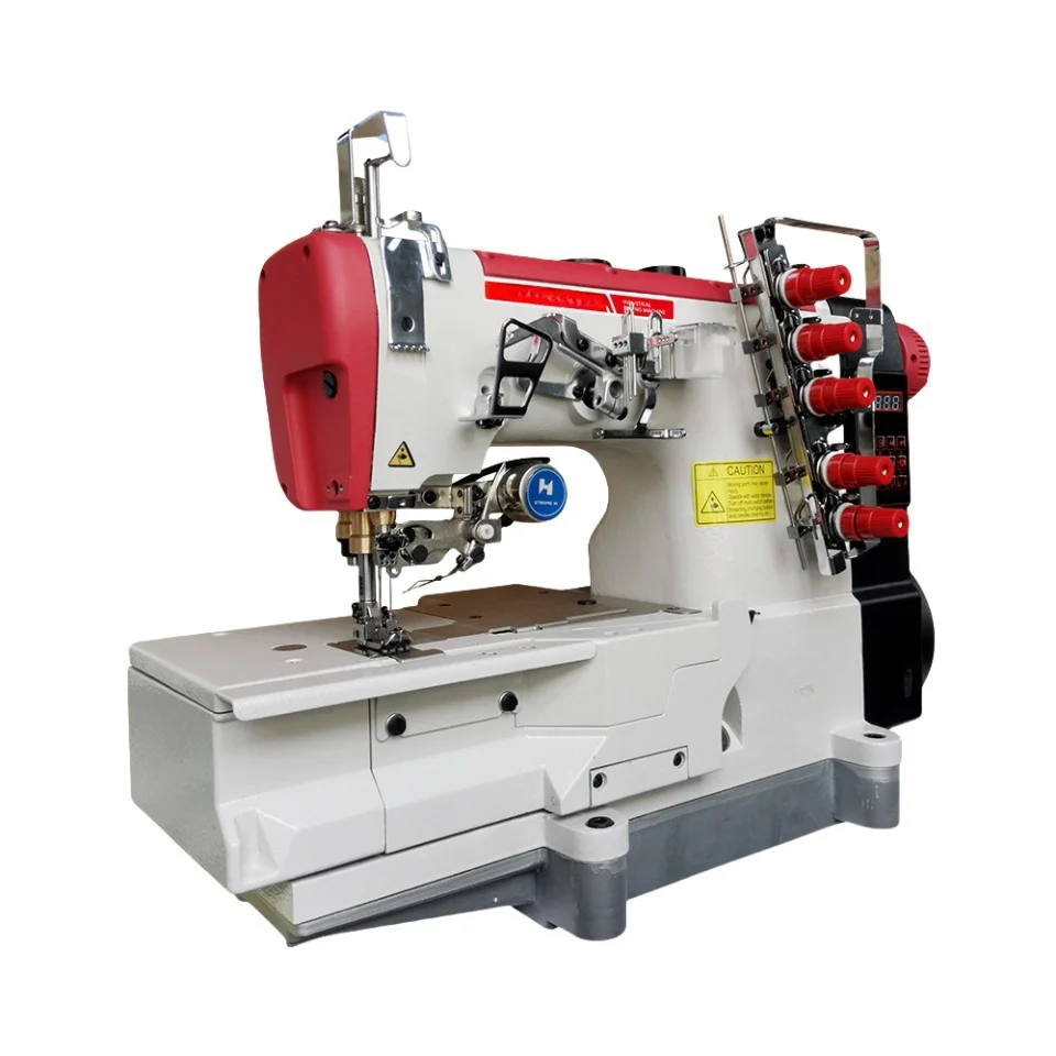 

Computerized Flat-bed Interlock Industrial Sewing Machine With Auto Trimmer