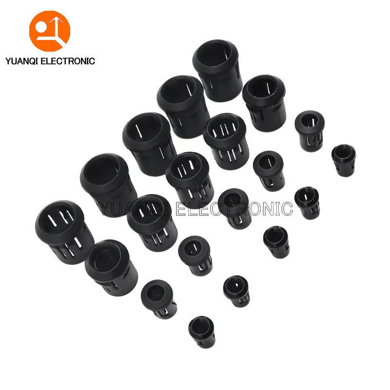 10pcs Black Plastic Lamp Bases 3mm/5mm/8mm/10mm LED Diode Holder Black Clip Bezel Socket Mount DIY Light Emitting Diode